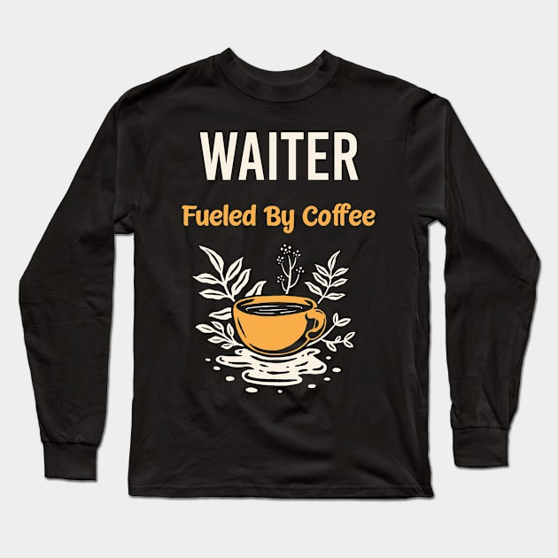 Waiter Long Sleeve T-Shirt by Happy Life